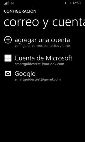 Agreagar Cuenta