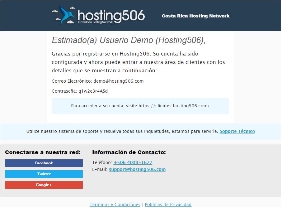 Registro Hosting506 Registro Hosting506